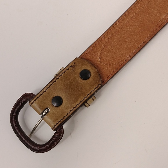 Western Style Leather Belt - Picture 8 of 13